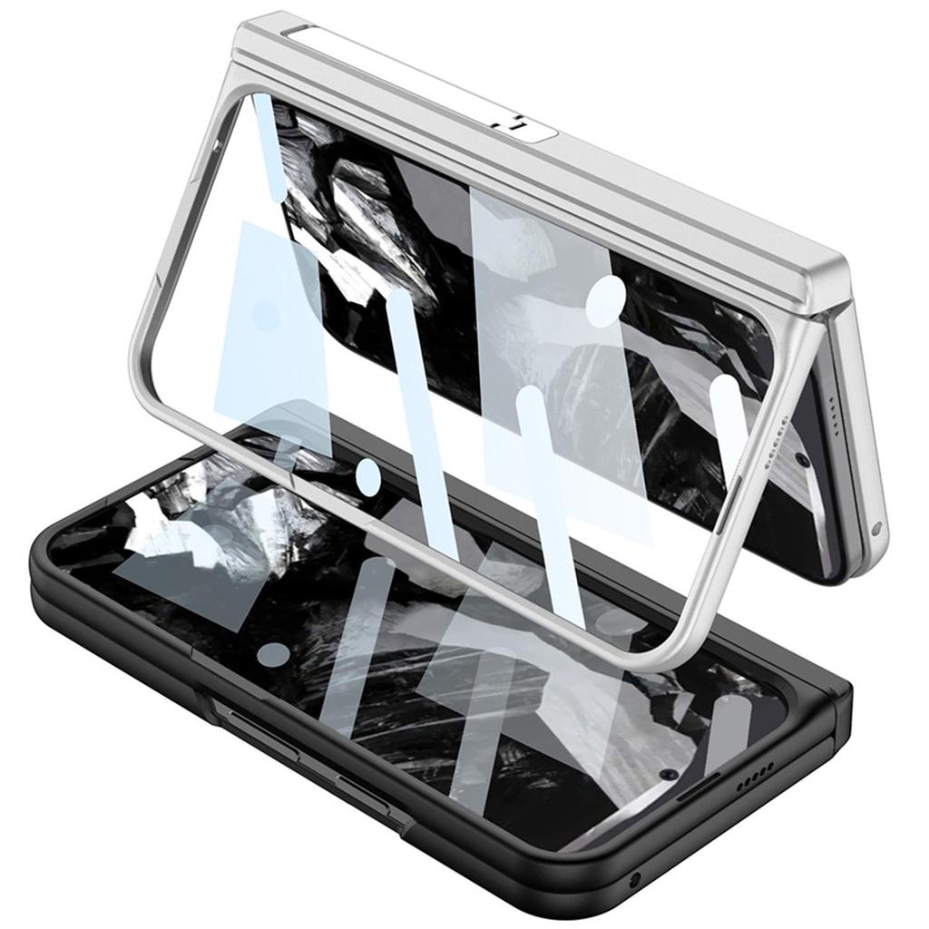 Magnetic Frosted Hard Case for Google Fold2 with Wireless Charging & Anti-Fall Protection