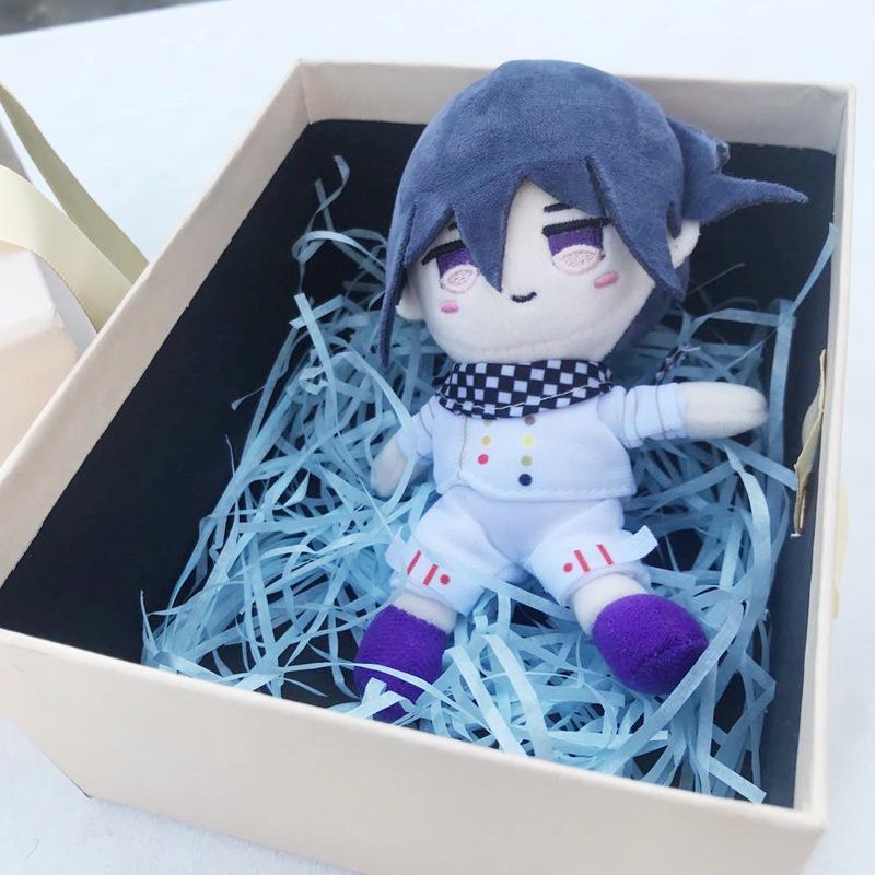 Kokichi Oma Plushies Anime Danganronpa Character Plush Toy Stuffed Pendant Doll Backpack Keychain Kids Birthday Christmas Gift