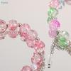 Korean Colorful Butterfly Bracelets Bead Tassel Bracelet For Women Fashion Sweet Versatile Accessory Wedding Birthday Jewelry