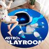 ASTRO BOT Round Area Rug,Carpet Rug for Living Room Bedroom Sofa Playroom Decor,Non-slip Floor Mat