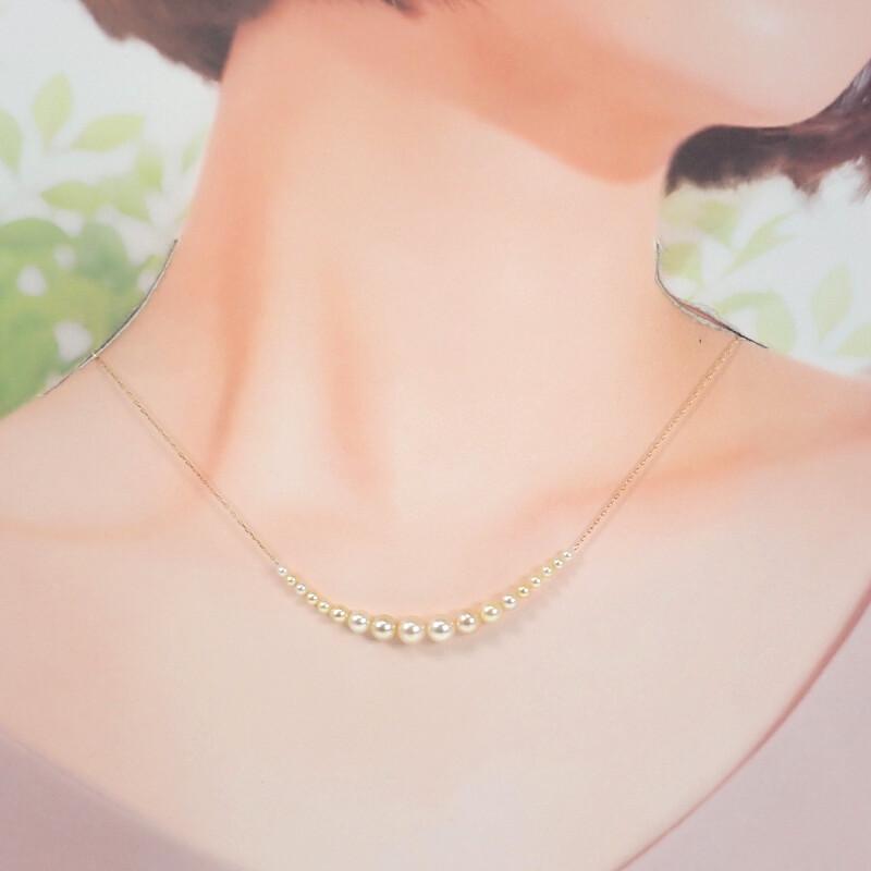 No Brand  Necklace Pearl/K18 Yellow Gold Women