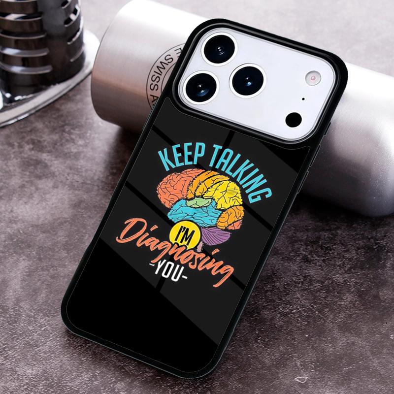 Awesome Psychologist Profession Psychology Phone Case For iPhone 17 16 15 14 13 12 11 Pro Max Plus 17Air Soft Silicone Cover