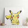 Panel de Lona de Pokémon Pikachu 30cm x Mediano [Art Deli] 30cm, Tamaño, POKE-2407-01