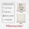 Great Nana Gifts Pillow Covers 18x18, Best GG Gift for Mother's Day Birthday, World's Best Great Nana Decorative Throw Pillow Cover for Home Bedroom