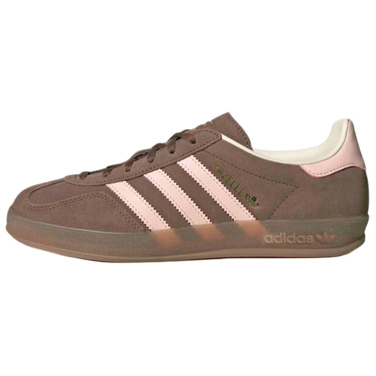 adidas  Gazelle Indoor Earth Strata Wonder Quartz Gum Women Sneakers Grey JR2431 37⅓