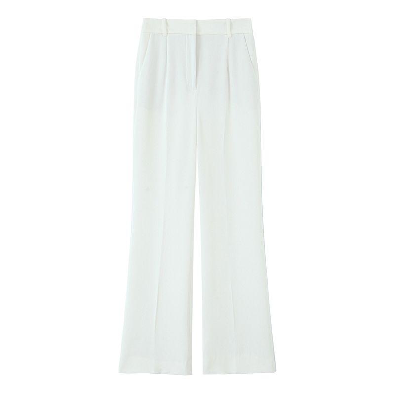 Zbzr Spring New Women clothes Western Style With Belt Vest Top Trumpet pants 2390198 2377198