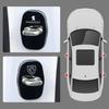 Autocollant de Voiture 2025 Chaud 4 Pièces Boucle de Verrouillage de Porte de Voiture Housses de Protection Couvercle en Alliage de Zinc Pour Peugeot 408 4008 308 3008 Rifter 5008 508