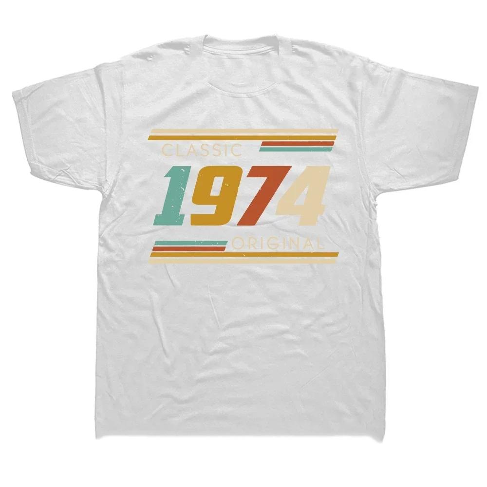 50 let Starý Vintage 1974 50. Narozeniny Dámské Tričko Manželka Manžel Dárky k Narozeninám Nápisy Citát Grafické Topíky Streetwear 61408
