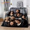 Die Twilight Saga HD-bedruckte weiche Plüschdecke, Flanelldecke, Überwurf, Decke für Wohnzimmer, Schlafzimmer, Bett, Sofa, Picknick, Abdeckung für Kinder