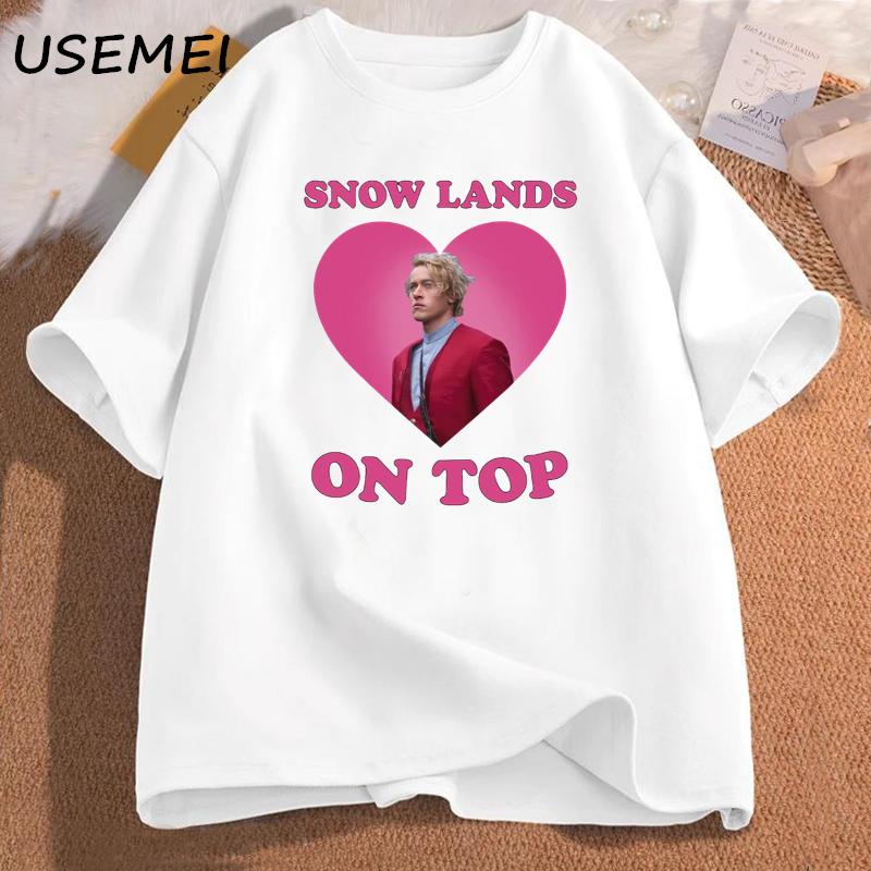 

Tom Blyth I Can Fix Him T Shirt Women Men Cotton Graphic Print Tshirts Coriolanus Snow Retro Tshirt Short Sleeve Summer Clothes S