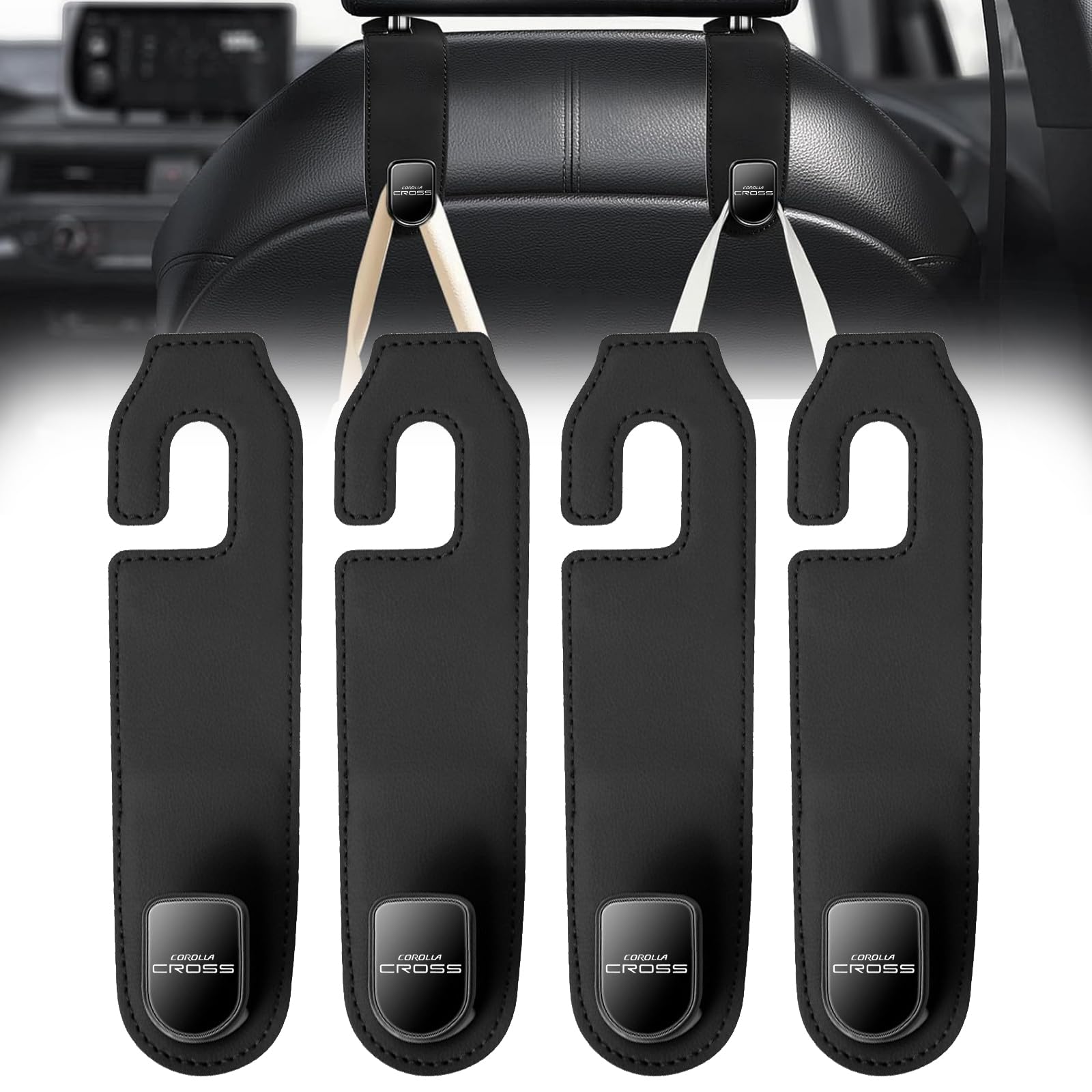 CarModule Corolla Cross Exclusive Headrest Hook Car Hook Compatible with