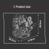 Yuxing Model King 10215 Koenig Supercar 2025 Engine Building Blocks Toy