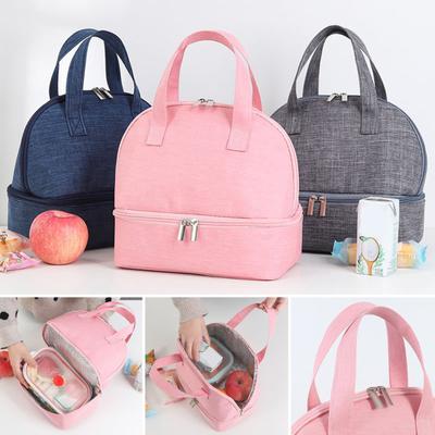 Taška na oběd Nepropustná izolovaná taška Bento Tote Bag Kompaktní odolná izolovaná taška na oběd na piknik v kanceláři