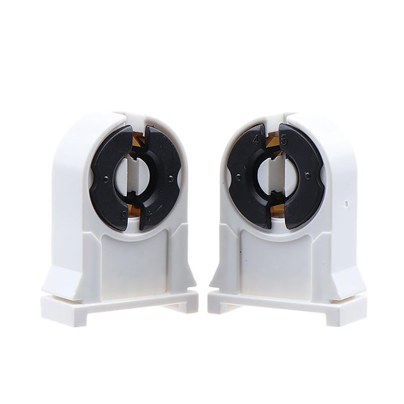 5Pcs T8/G13 Fluorescent Lamp Holder Heat-Resistant Lamp Holder Light Tube Holder Household Light Tube Holder For Home Office