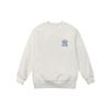 MLB Like Series New York Yankees Rückseiten-Buchstabenlogo Rundhals-Fleece-Sweatshirt Unisex-Sweatshirt Weiß 31MT22961-50I