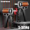 5-165Kg Adjustable Heavy-Duty Professional Hand Grip Strength Device, Finger Rehabilitation Training Fitness Equipment