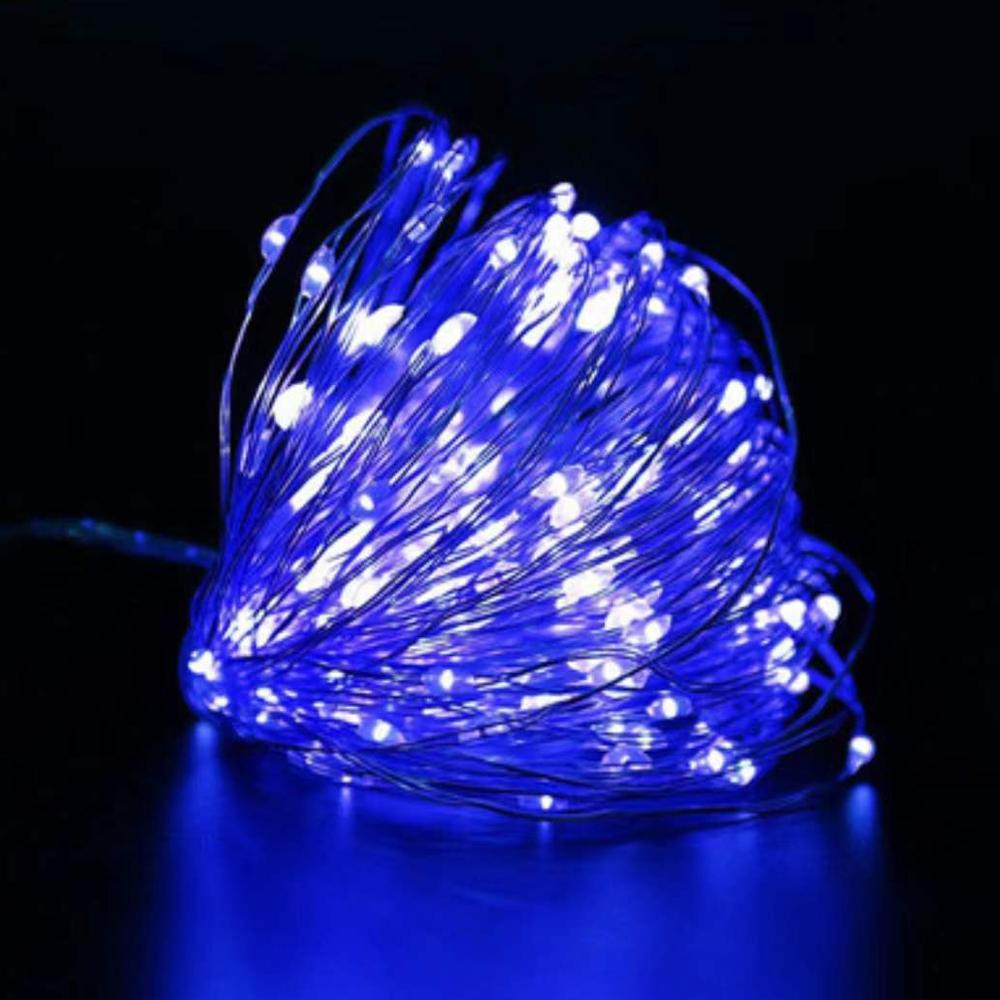 Led Copper Wire Fairy Lights Waterproof LED String Lights Battery Operated DIY Wedding Party Christmas Decoration Garland