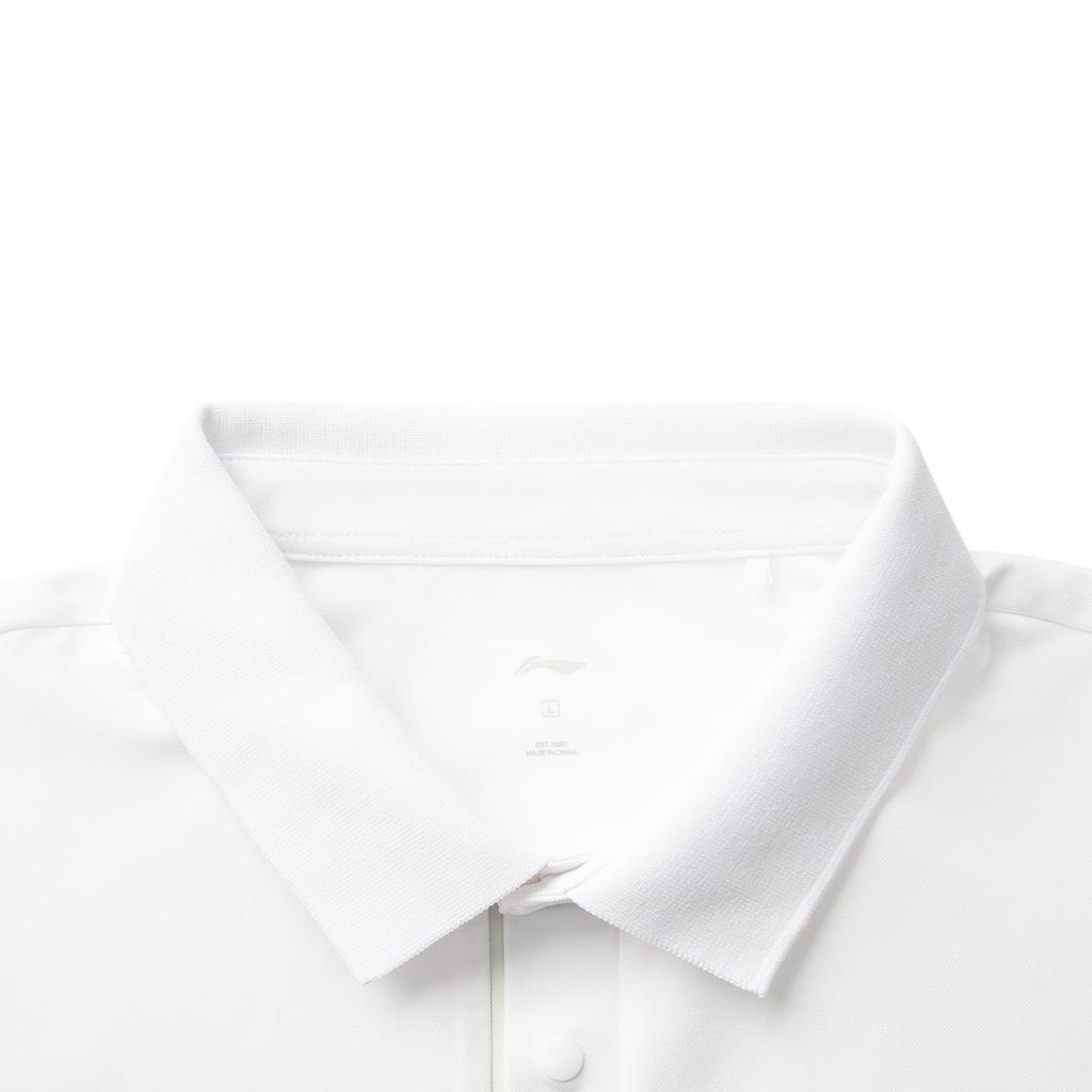 Li Ning Fitness Series Moisture Wicking Quick Dry Logo Polo Shirt Men tops APLV179-6