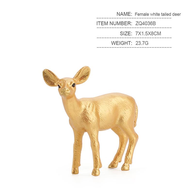 Rentier Weihnachts-Hirsch Xmas Elch PVC Simulation Weihnachtsdekorationen Für Zuhause Frohe Weihnachten Neujahrs-Schmuck