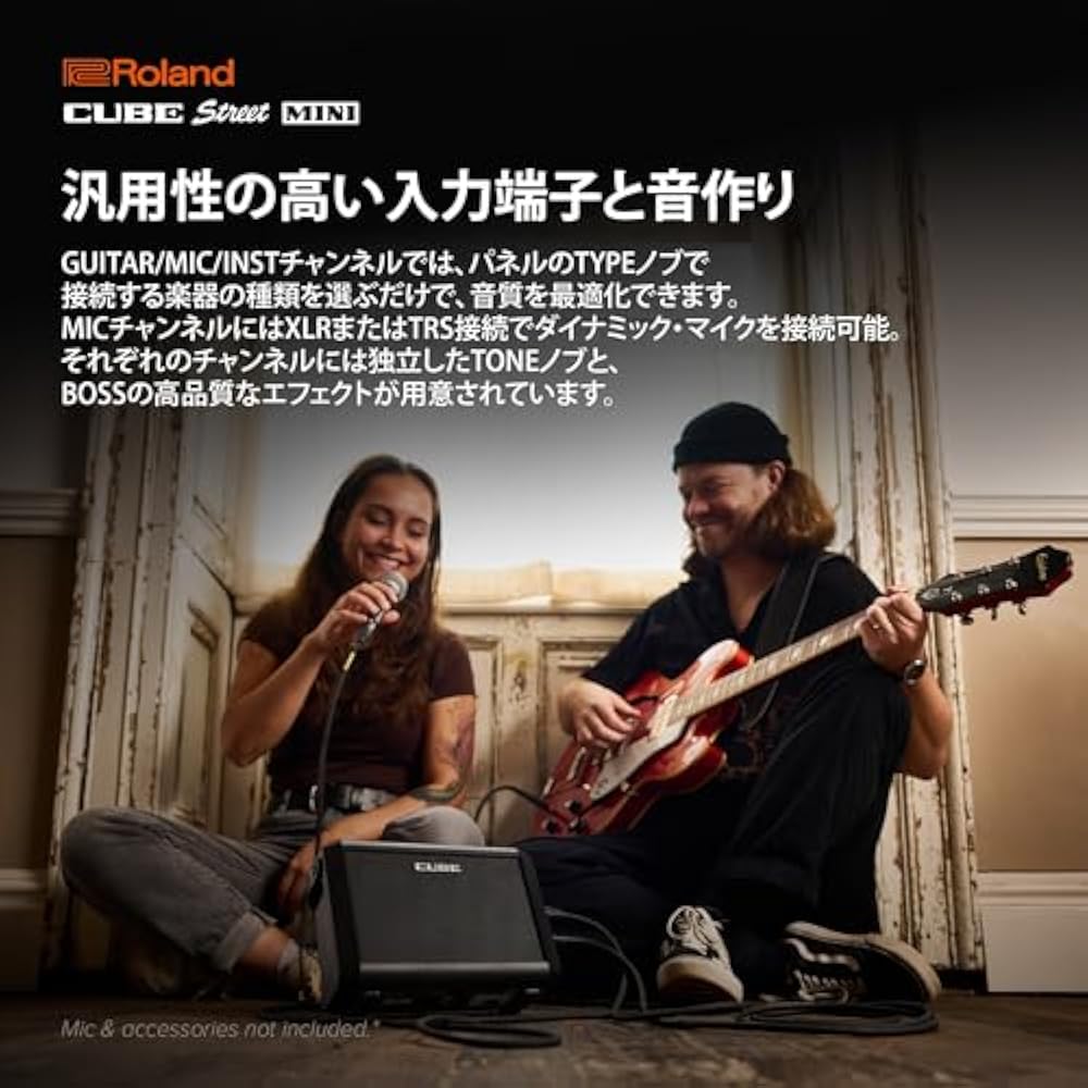 Roland Roland CUBE Street MINI/CUBE-ST-MI Portable Amplifier Mini Amplifier Guitar Keyboard Vocal...