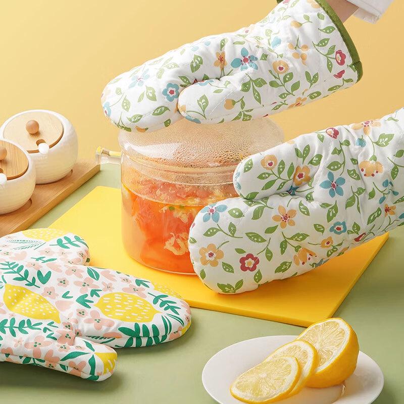 Single Heat-Resistant Oven Mitt