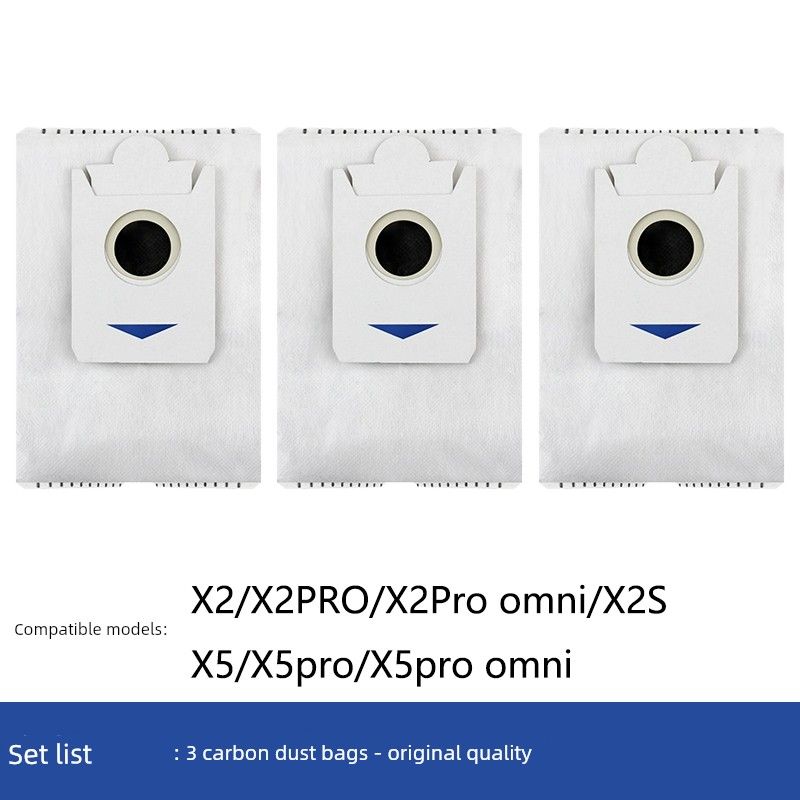 Suitable for Ecovacs Vacuum Cleaner Dust Bags X11/X8/T80/T50/X9/T30/X1/X12 Accessories Garbage Bags