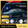 C200 E200 New For Mercedes Benz 4PC/Set Mercedes Benz Magnetic Suspension Wheel Hub Caps LED Illuminated Lights  Upgrade Wheel C