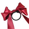 Sweet Women Fashion Satin Ribbon Bow Hair Band Rope Scrunchie Ponytail Holder