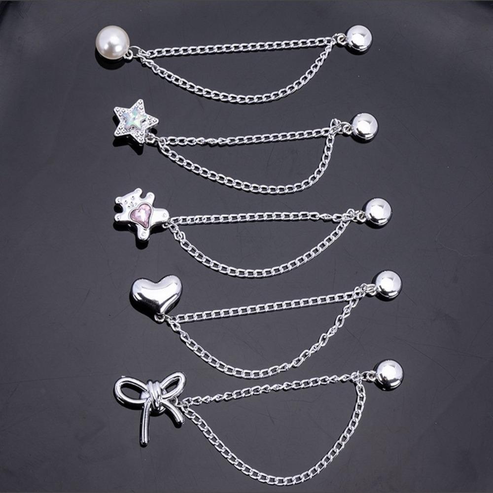 Fixing Hem Magnet Clothing Pins With Chain Non-hole Waist Buckle Leg Cuff Fixing Pin