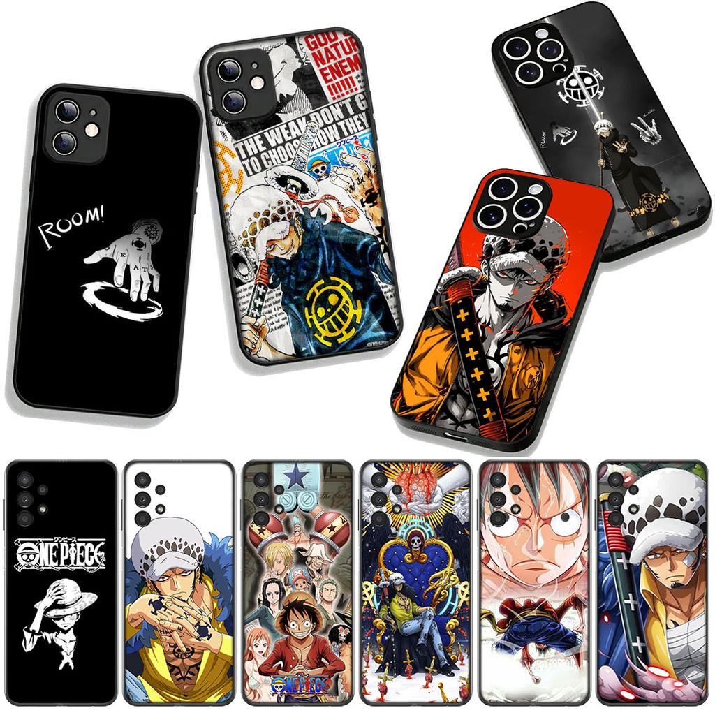 Phone Cover Trafalgar D Water Law Luffy One Piece for Apple iPhone 16 15 14 Plus 13 12 Mini 17 Pro Max + ProMax 16E Air 15+ Case