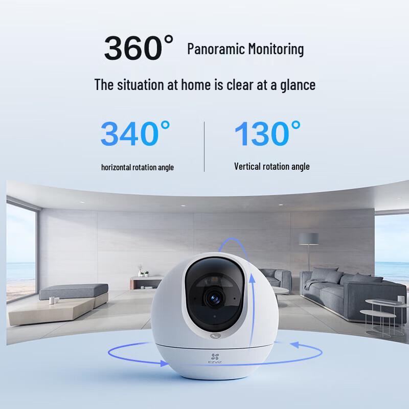 Ezviz C6c 4K Dual-Modus Smart Home Sicherheitskamera (CN-Version)