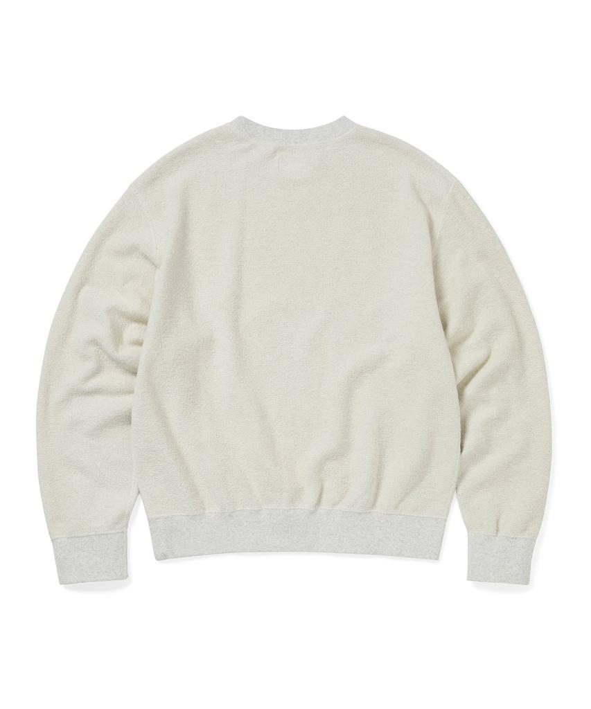 THISISNEVERTHAT Gd Iconography Reversible Crewneck Heather Gray