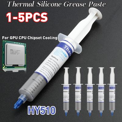 1-5PCS HY510 30g Thermal Conductive Grease Paste Compound Silicone For GPU CPU Chipset Cooling Silicone Grease