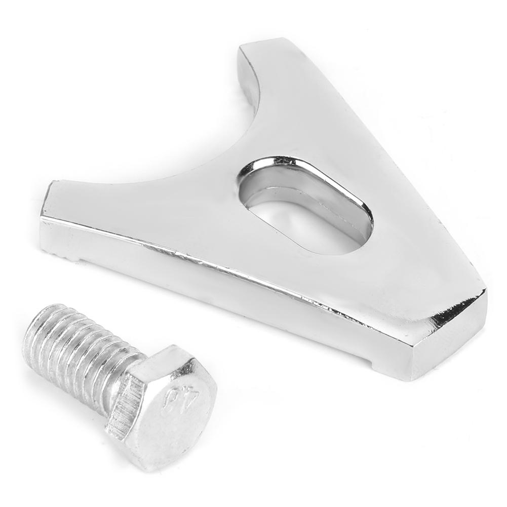 Car Distributor Clamp Hold Down Distributor Clamp Chrome Steel Hold Down SBC BBC for Chevy V8 V6 Hold Down Clamp