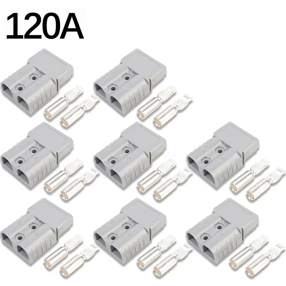 2 Pin Power Connector 50A 120A 175A High Current Quick Cable Connector Battery DC Power Charging Plug Forklift Car