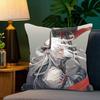 Mudrock Game A-Arknights Pillow Case Fashion Square Pillowcase Bedroom Sofa Room Ins Decoration Leisure