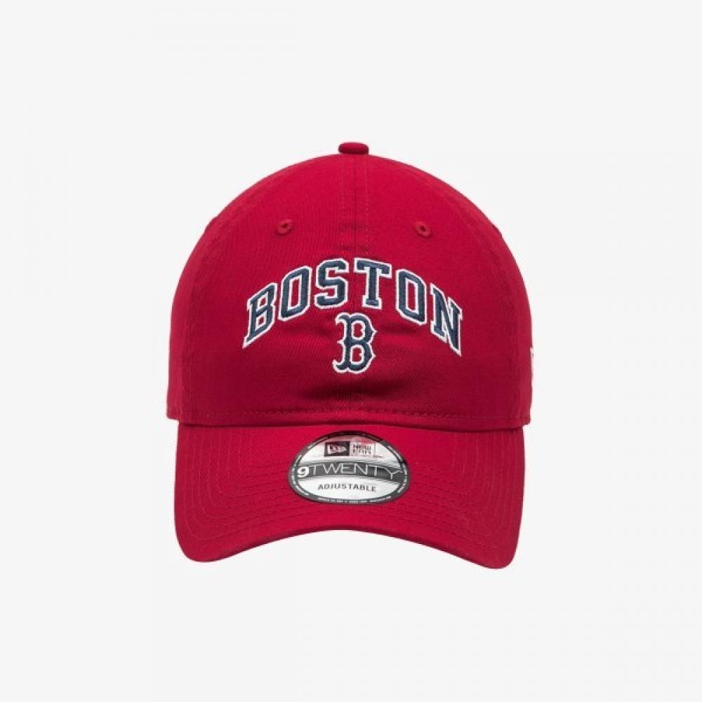 New Era Boston Red Sox Arch unstructuRed Ballcap Scarlet