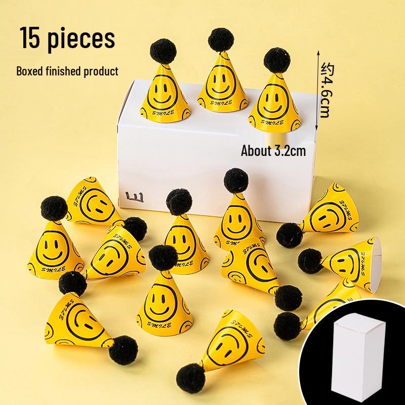 Children's Day Cupcake Toppers: Cute Cartoon Inserts - 61 Pieces