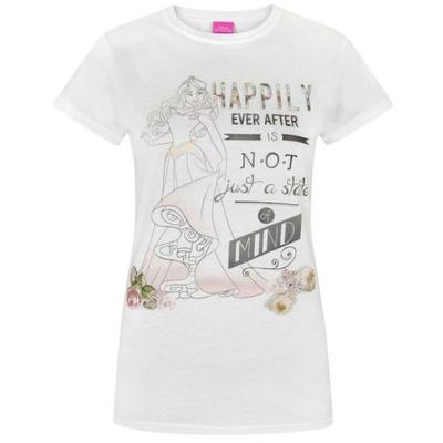 Womens/Ladies Sleeping Beauty Happily Ever After T-Shirt