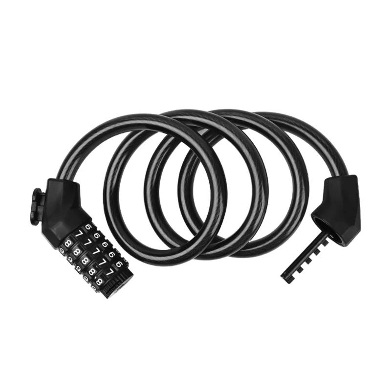 5Digit Combination Bicycles Lock for Bike Motorbike Scooter Skateboard Bike Lock Motorbike Lock