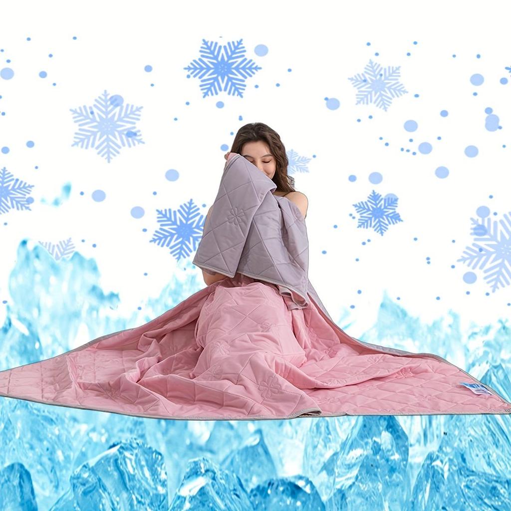 1 pz Coperta Cool Sense Coperta Rinfrescante per Chi Soffre di Caldo Coperta Rinfrescante Coperta Rinfrescante ad Aria Coperta Rinfrescante Leggera Grande