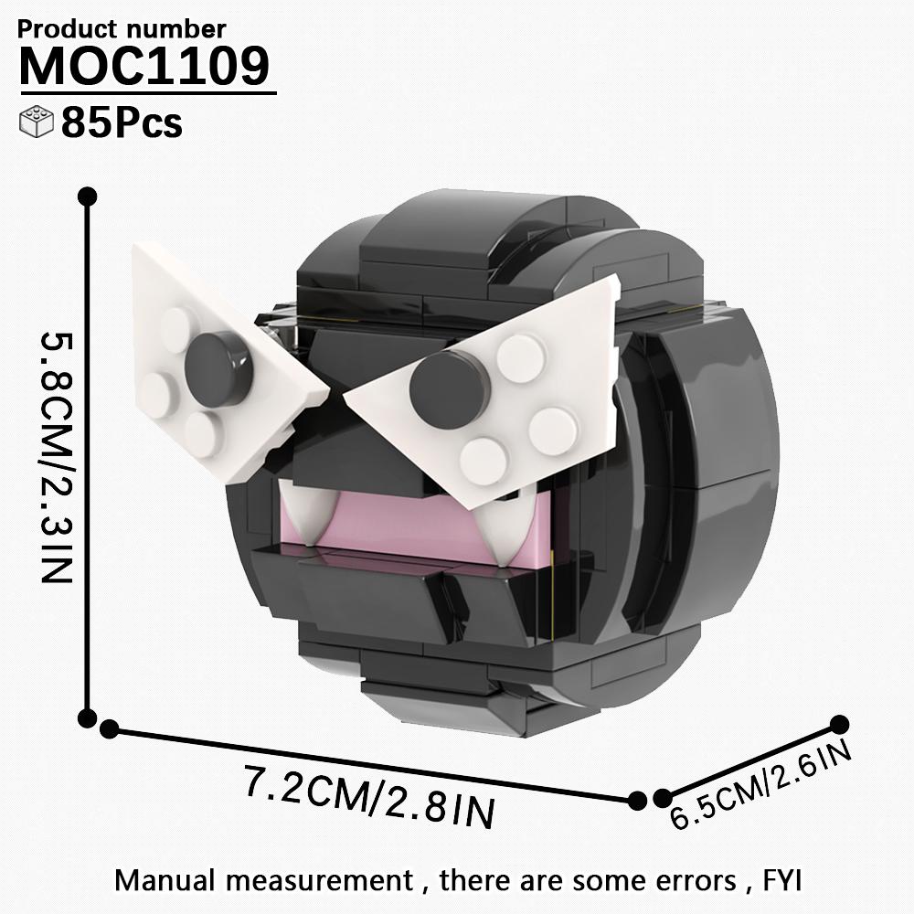 

MOOXI MOC Ash Monster Cute Anime Games Compatible Figures Building Blocks Adults Toys For Children Friends Gift Bricks Cheap DIY