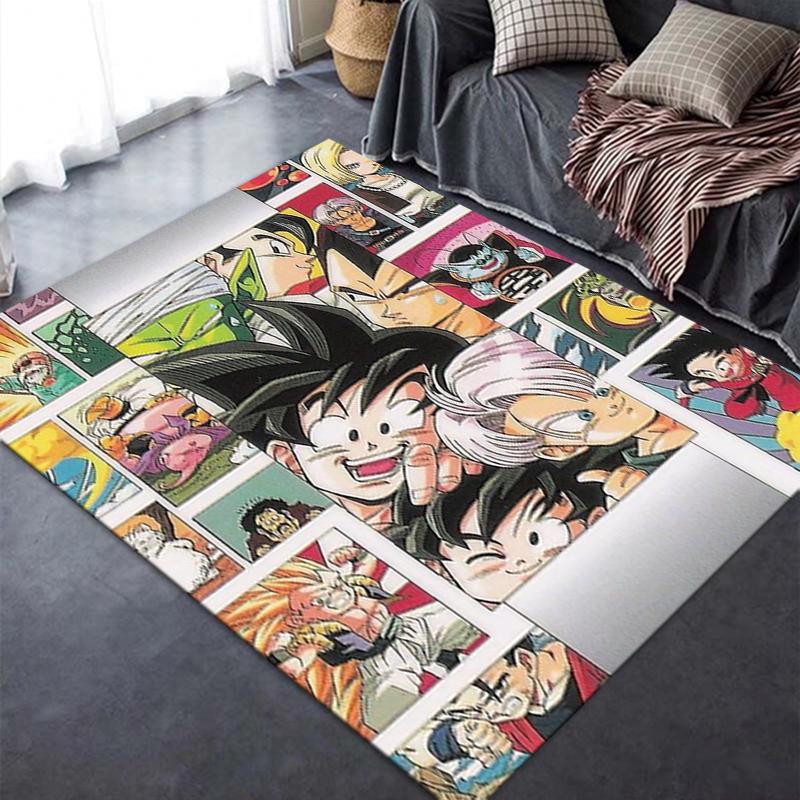 2025 New DRAGON BALL Carpet Rug for Living Room Bedroom Home Sofa Decoration,Kids play Non-slip Floor Mat31