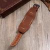 Herren Retro Punk Rindsleder Uhrenarmband