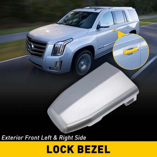 Front Driver Door Lock Handle Cover For 2015- Cadillac Escalade Base Luxury