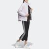Adidas Originals Miffy Collaboration Series Solid Color Logo Pattern Stand Collar Sports Cotton Jacket Women Jacket Pink White IM1701