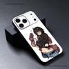 H-HunterS S-ShizukuS Black Soft Cover Phone Case For iPhone 17,16,15,14,13,12,11,Pro,Max,Plus