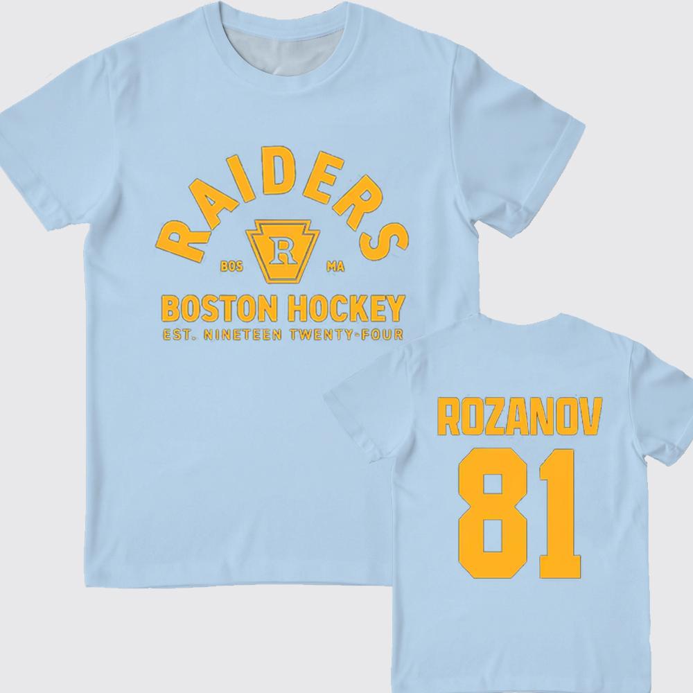 TV rivarry hockey shirt Ilya rozanov personaje camiseta de manga corta sudadera Y2K blusa para hombres y mujeres