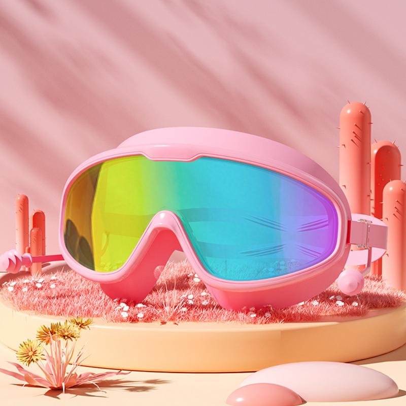 Anti-Fog Swim Goggles izable Fit Swim Goggles With Wide View HD Swimming Goggles No Leaking Full Protection Pool Goggles