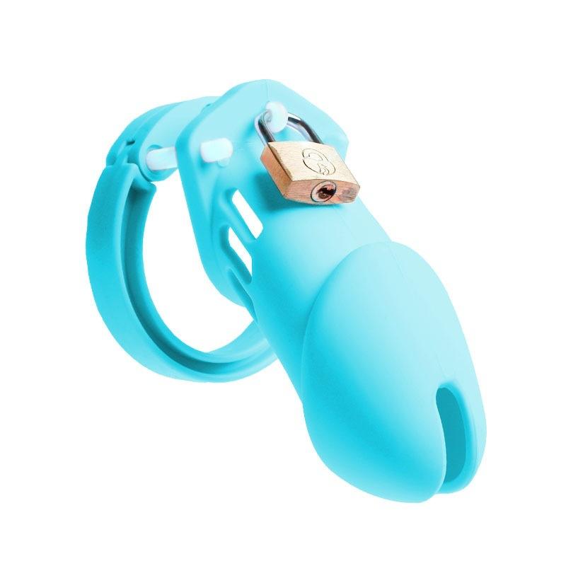 Men's Silicone Chastity Lock Transparent Chastity Lock To Prevent Cheating and Masturbation SM Sex Toys Chastity Lock for Men